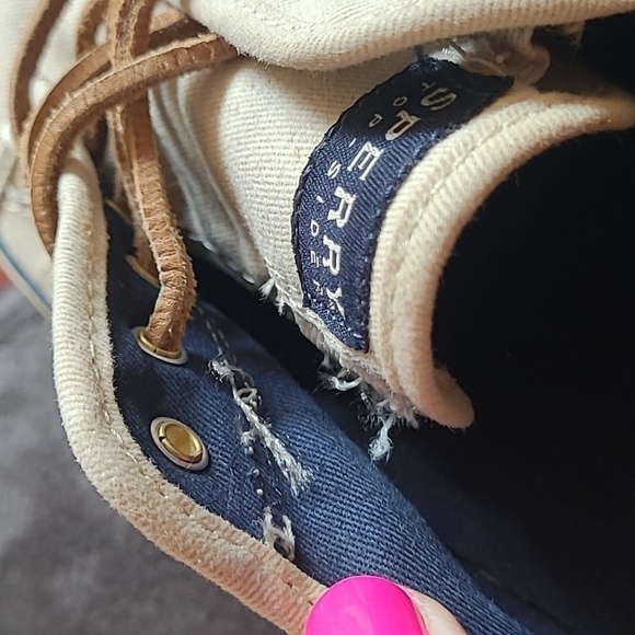 Sperry Top-Sider Seacoast Canvas Sneaker Size 7.5 - Picture 7 of 7